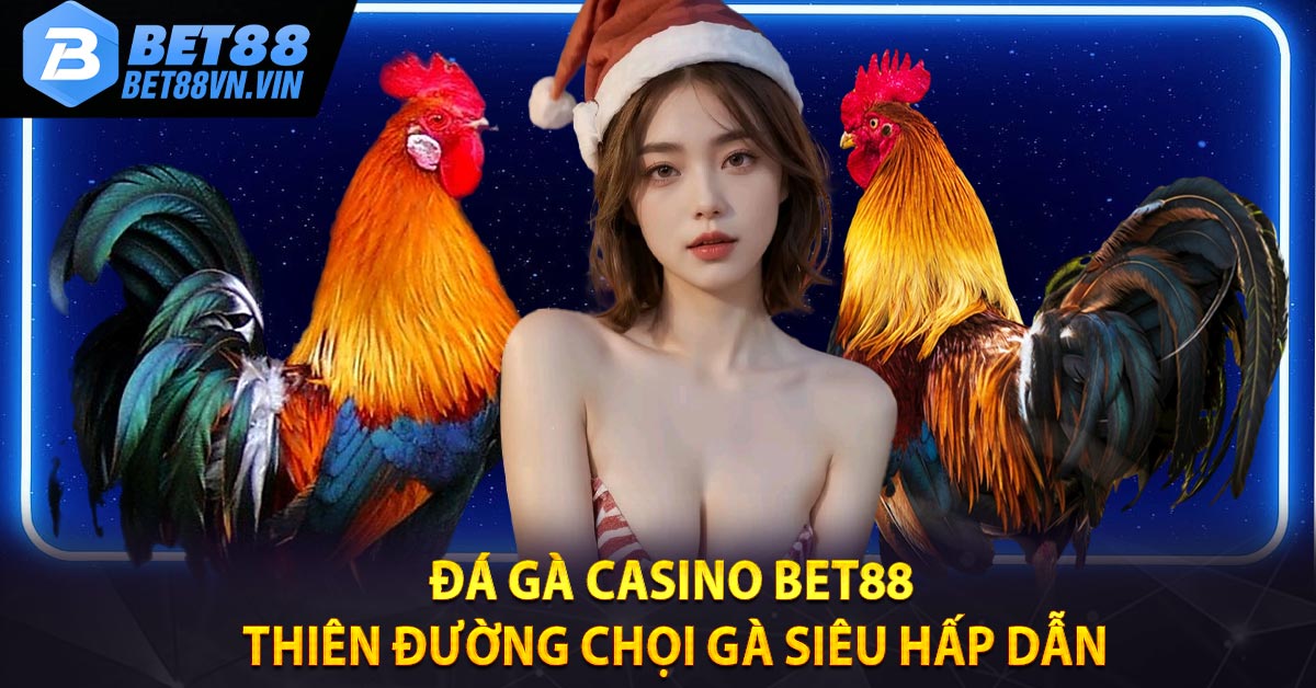 Đá Gà Casino BET88 - Thiên Đường Chọi Gà Siêu Hấp Dẫn